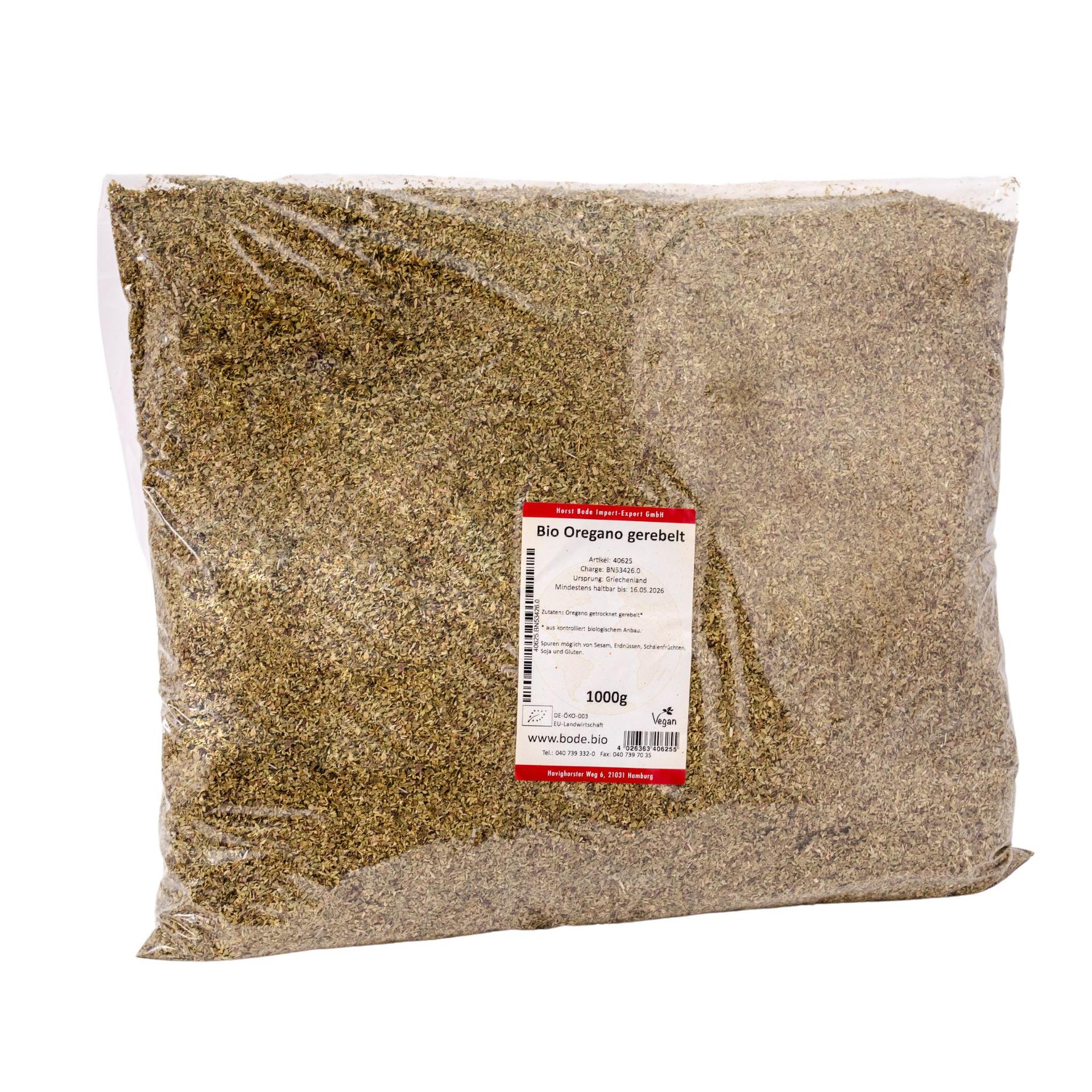 Rozdrcený oregano bio 1kg