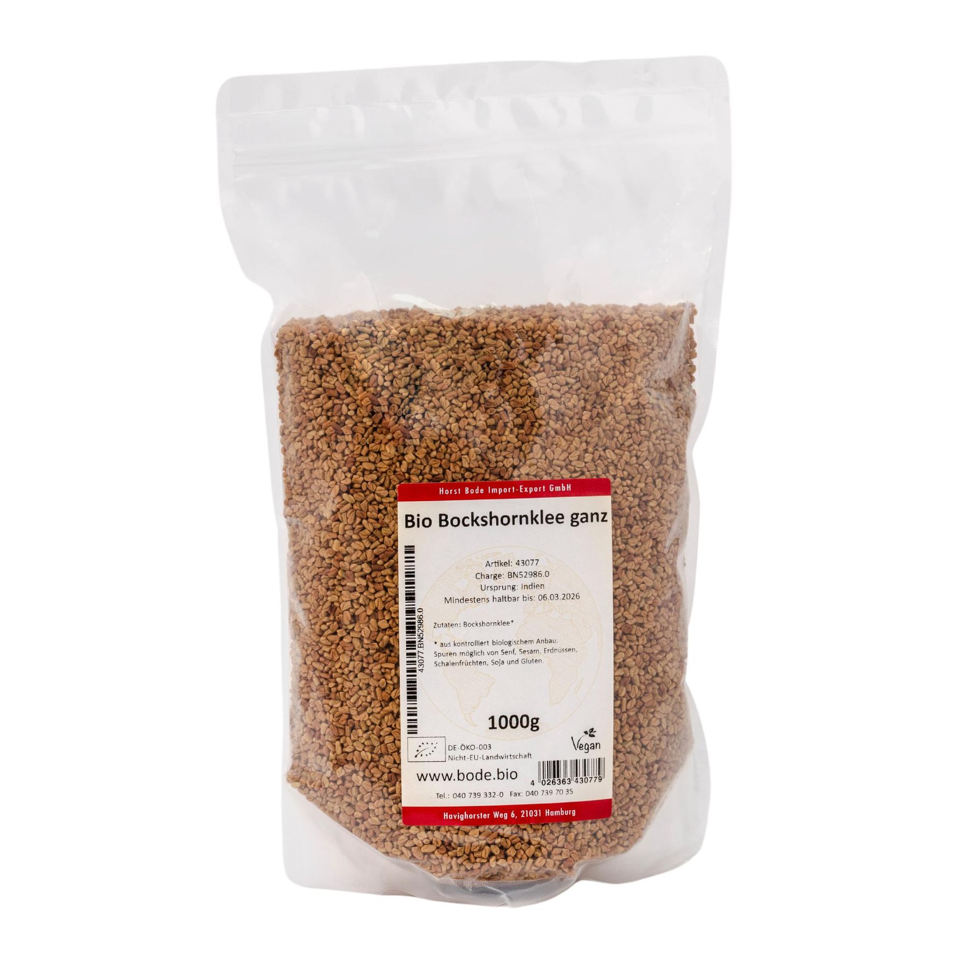 Bazalka peprná celá semena bio 1kg