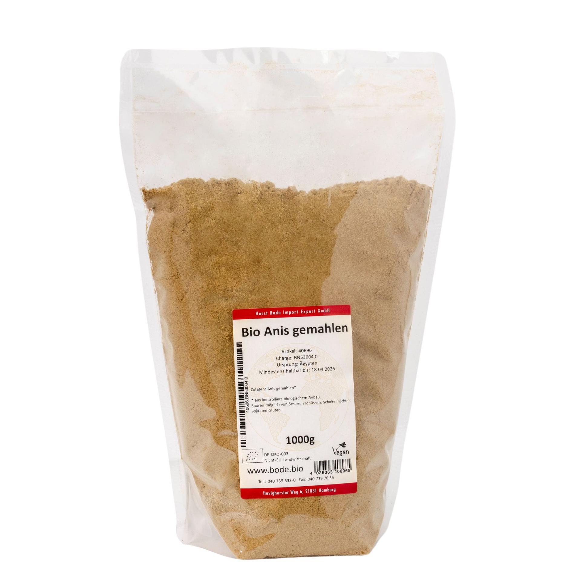 Anýové semínko mleté bio 1kg