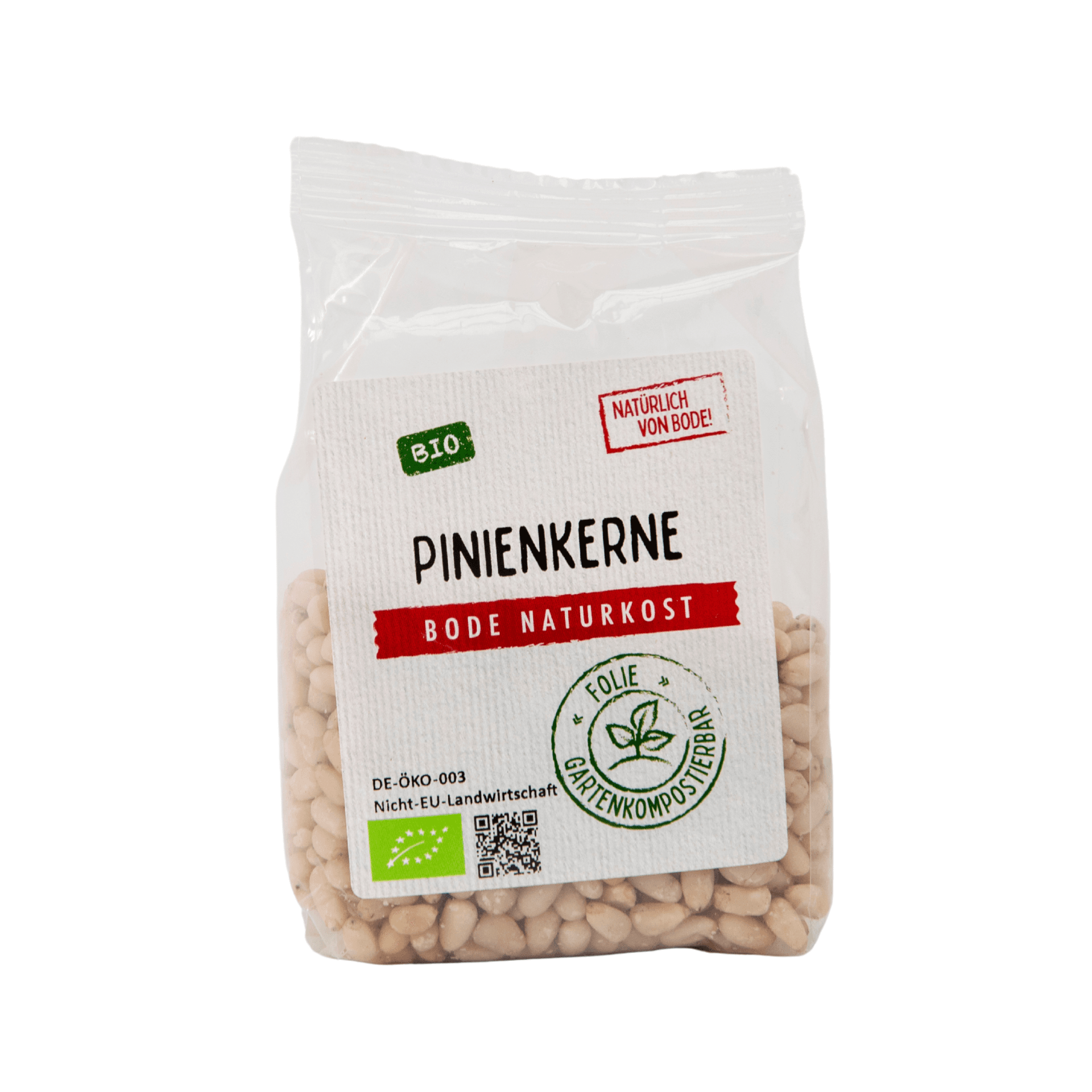Bio pinien jádra, kompostovatelný pytel 6x100g