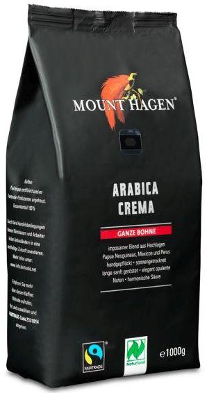 Káva Arabica Crema celé zrno bio Naturland Fairtrade Mount Hagen 6x1kg