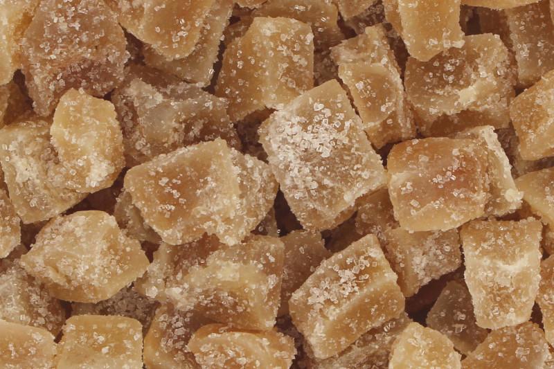 Bio krystalizované kostky zázvoru z Cíny 5kg