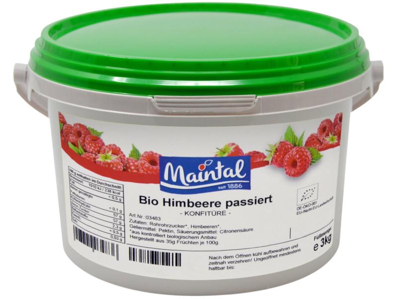 Bio dem z malin Maintal 3kg s nemeckým bio cukrem