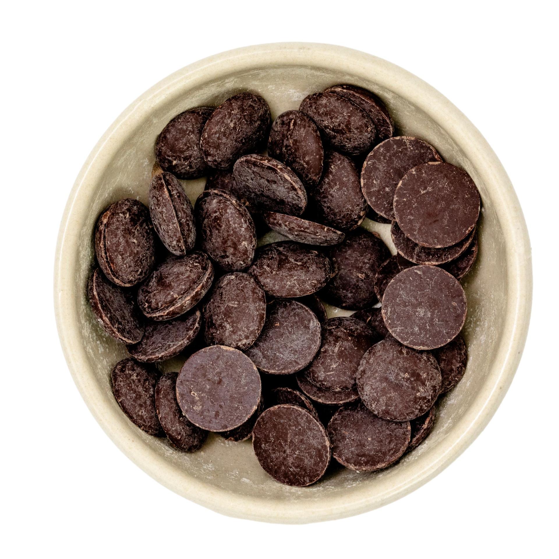 Cokoládvé kapky horké velké k nakrmení a pecení (18 mm) bio 5kg