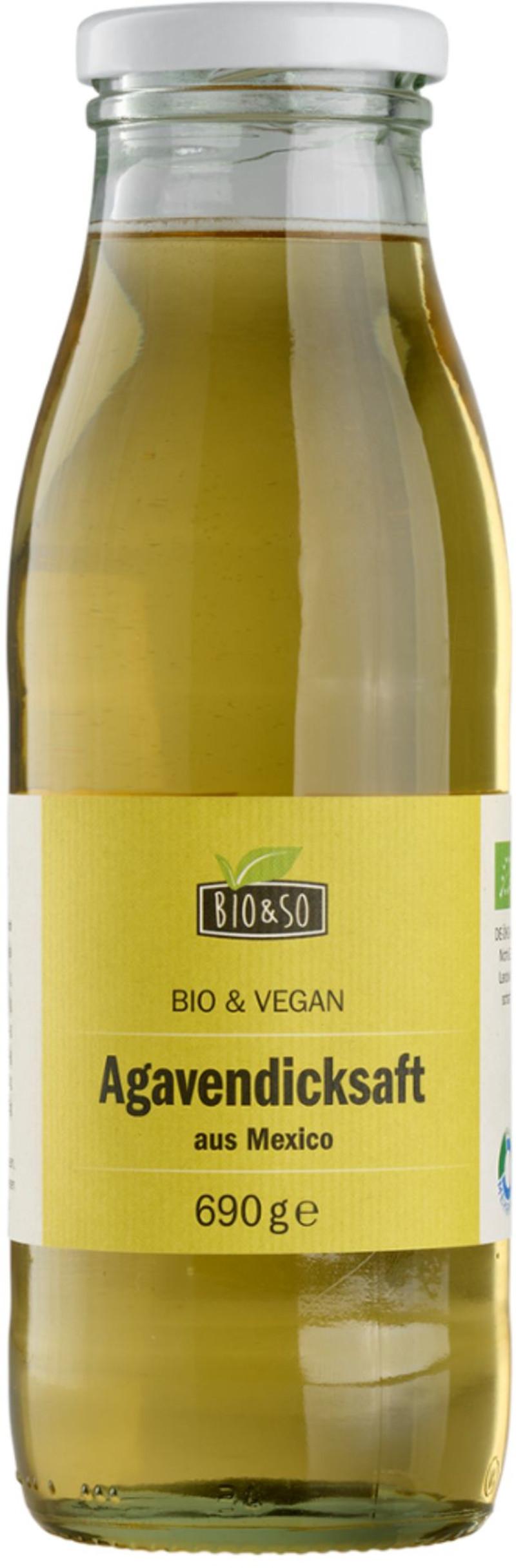 Sirup z agávy Bio Bio&So 12x690g