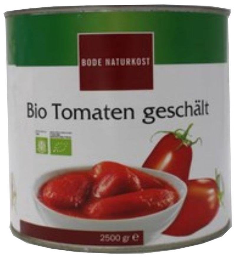 Pelati rajcata bio konzerva obsah 2,5kg, ATG 1,5kg
