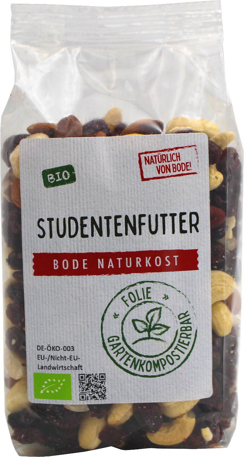 Bio studentka s pekanovými orechy, kompostovatelný pytel 6x250g