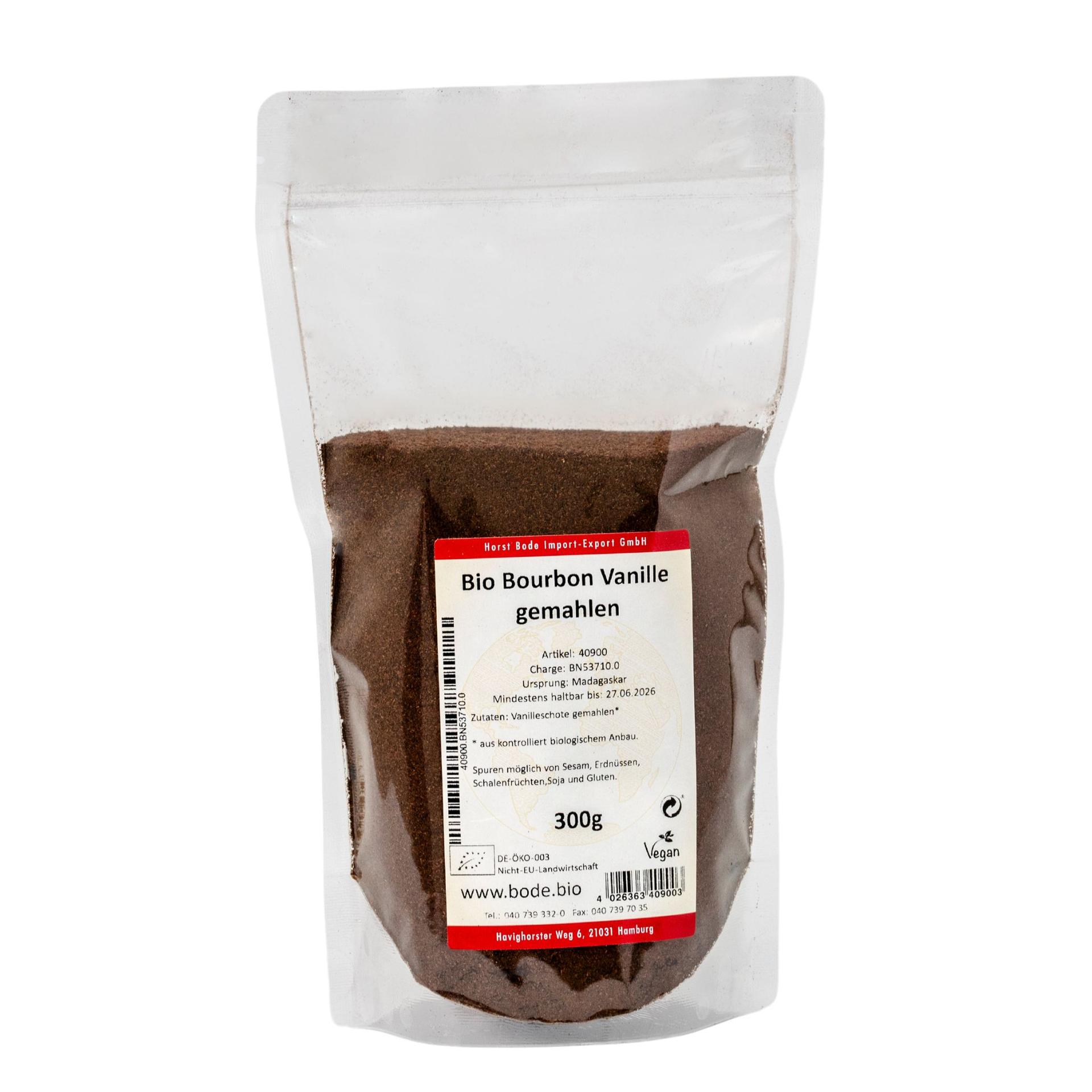 Vanilka Bourbon mletá bio 300g