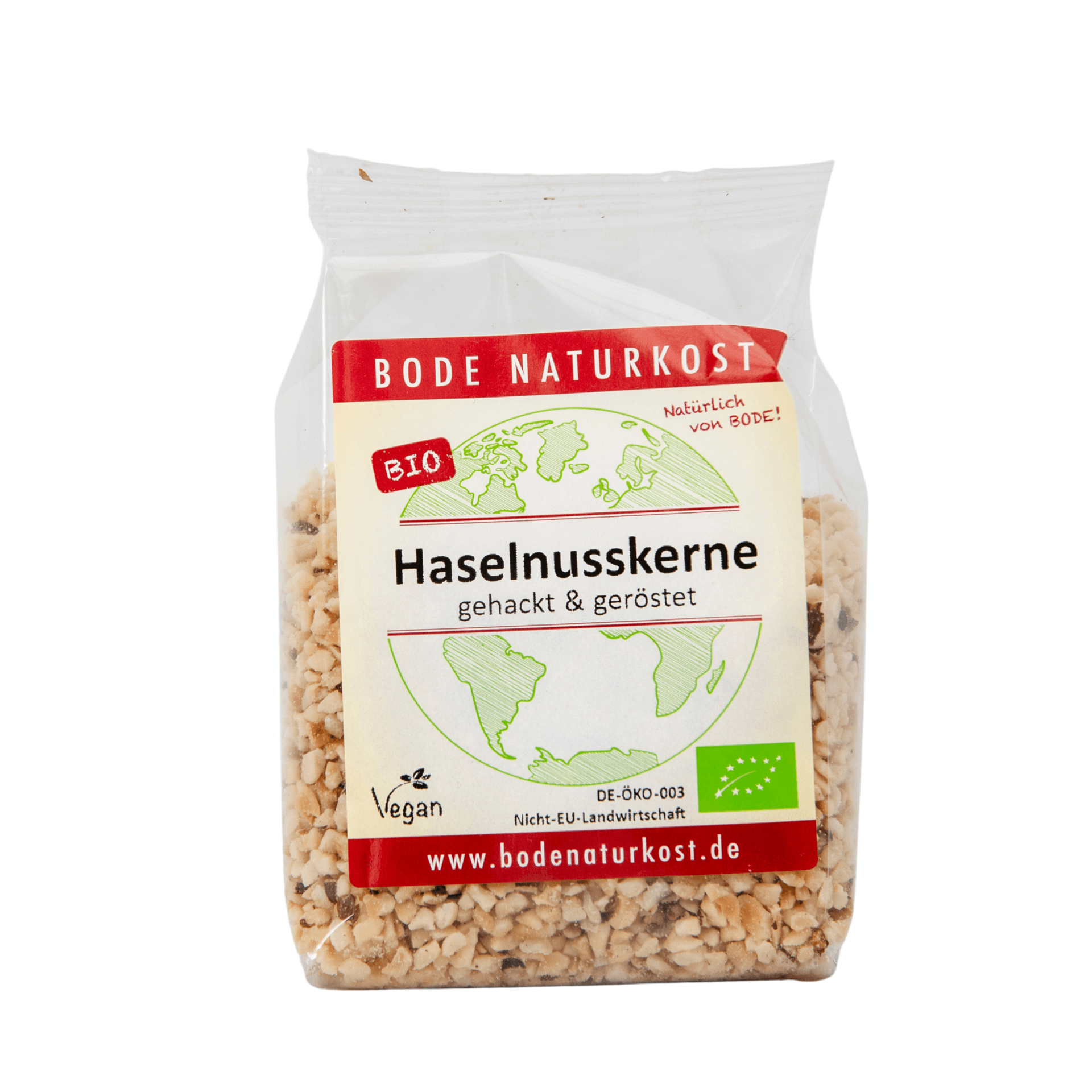 Bio drcené a praené orechy lískové 6x100g