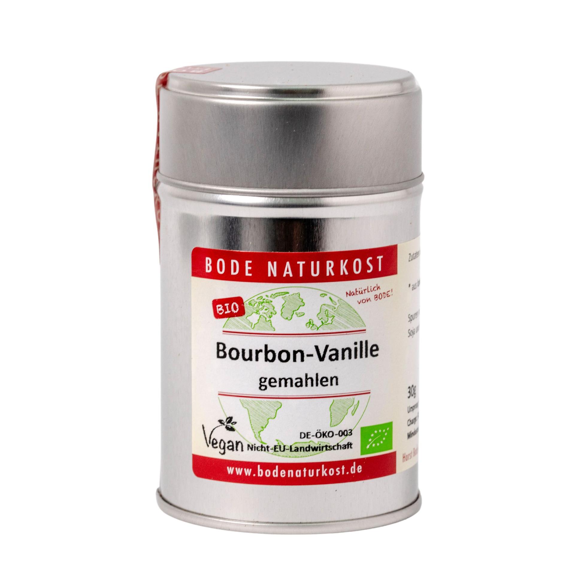 Bio bourbonská vanilka mletá 6x30g