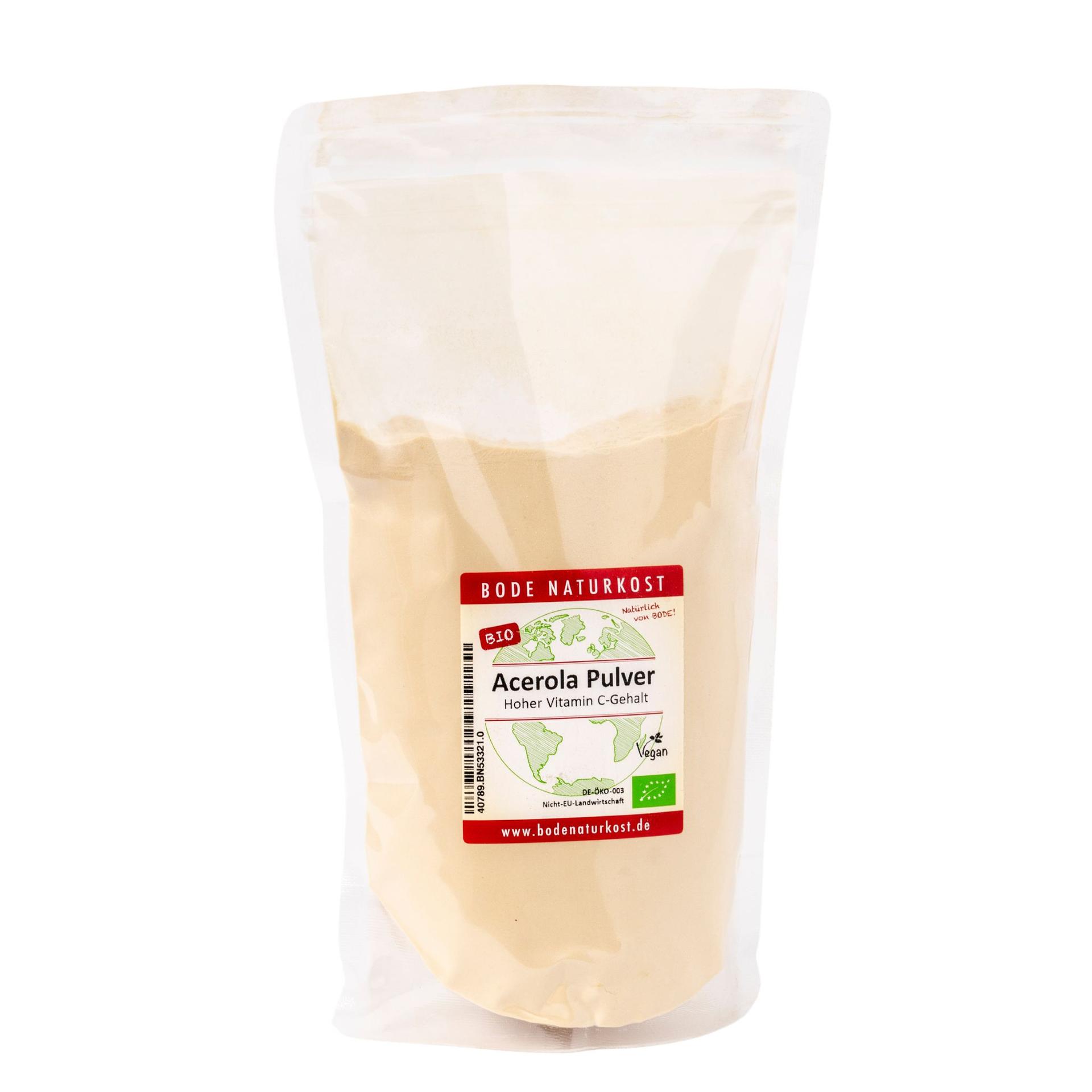 Bio Acerola práek 17% vitamínu C 500g