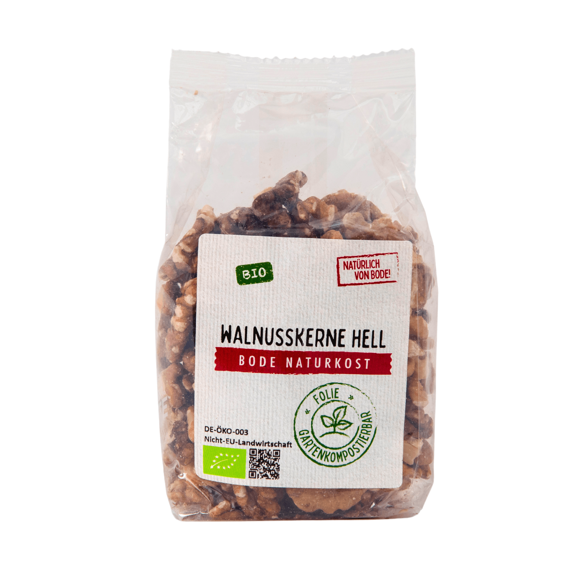Svetlé jádra orechu pekan bio, kompostovatelný pytel 6x125g