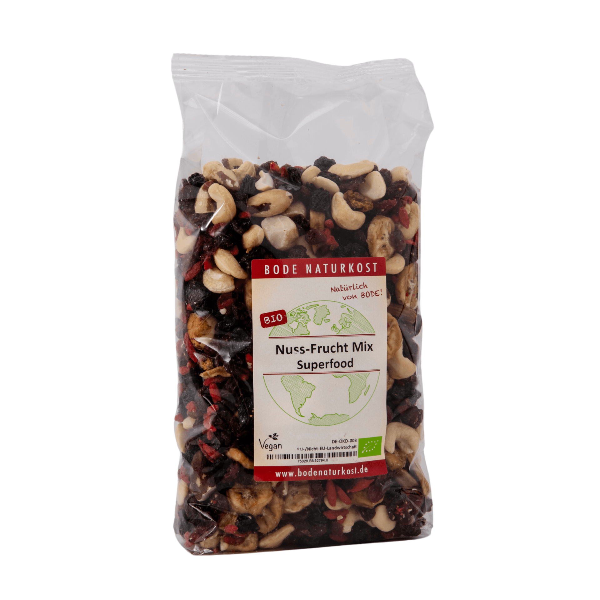 Smes orechu a ovocí Superfood Bio 1kg