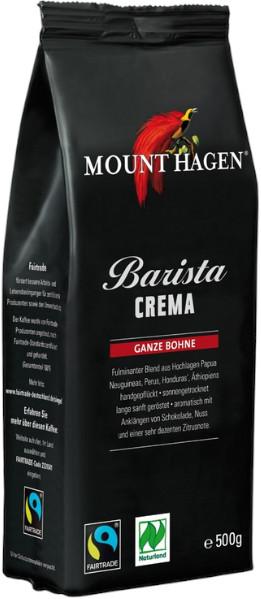 Káva Barista Crema celé zrna bio Naturland Fairtrade Mount Hagen 6x500g