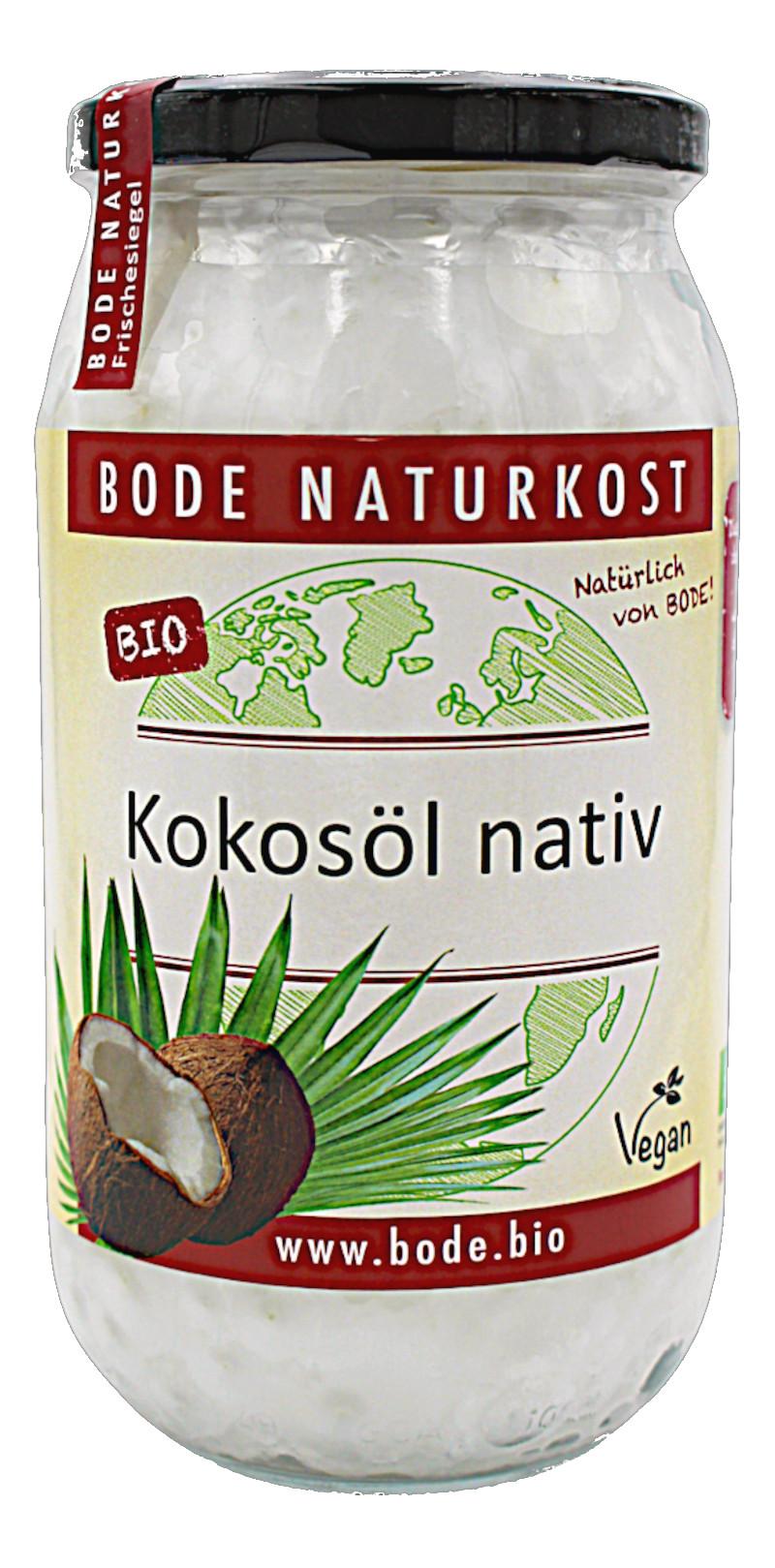 Nativní bio kokosový olej ve sklenené lahvi 6x1l