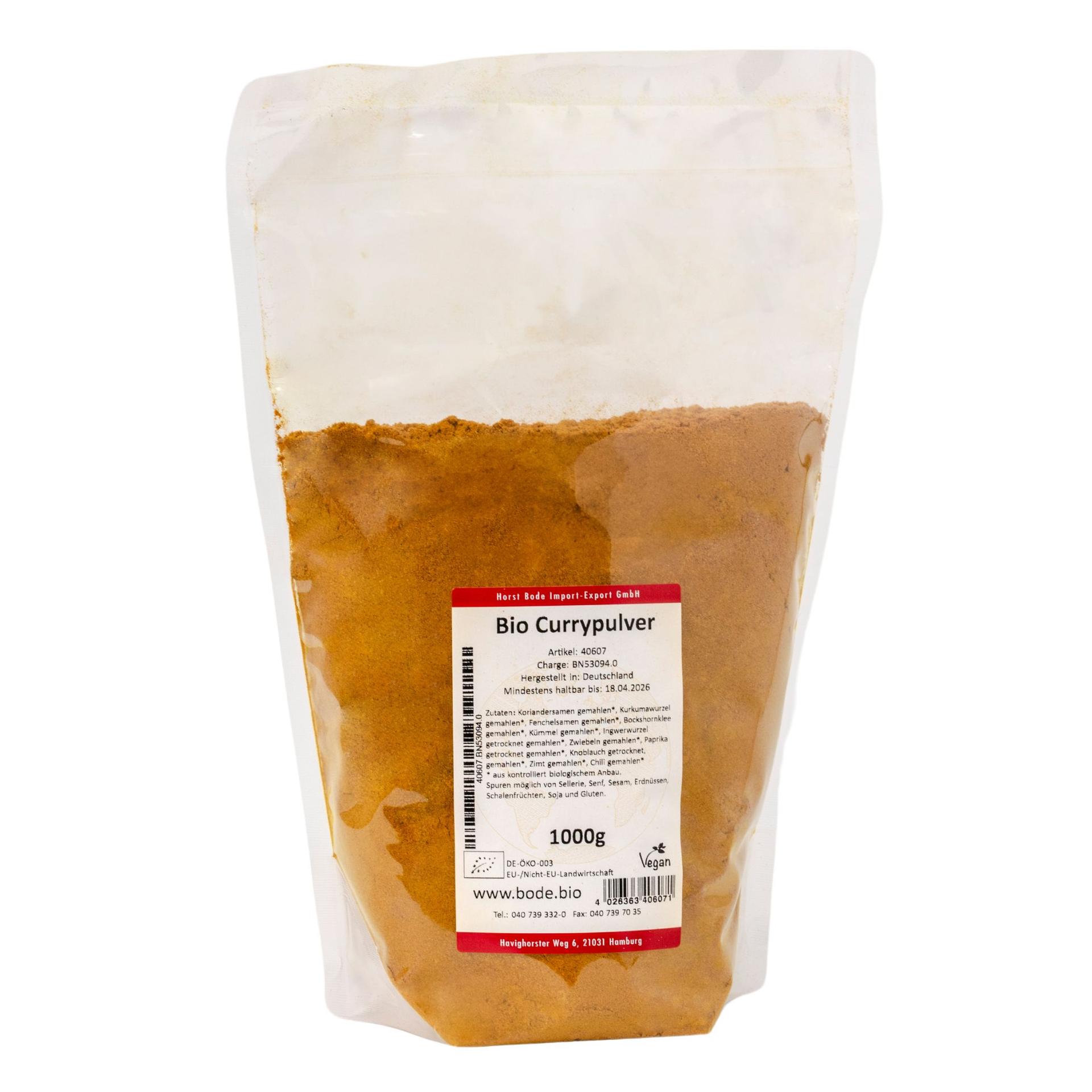 Curry koření bio 1kg