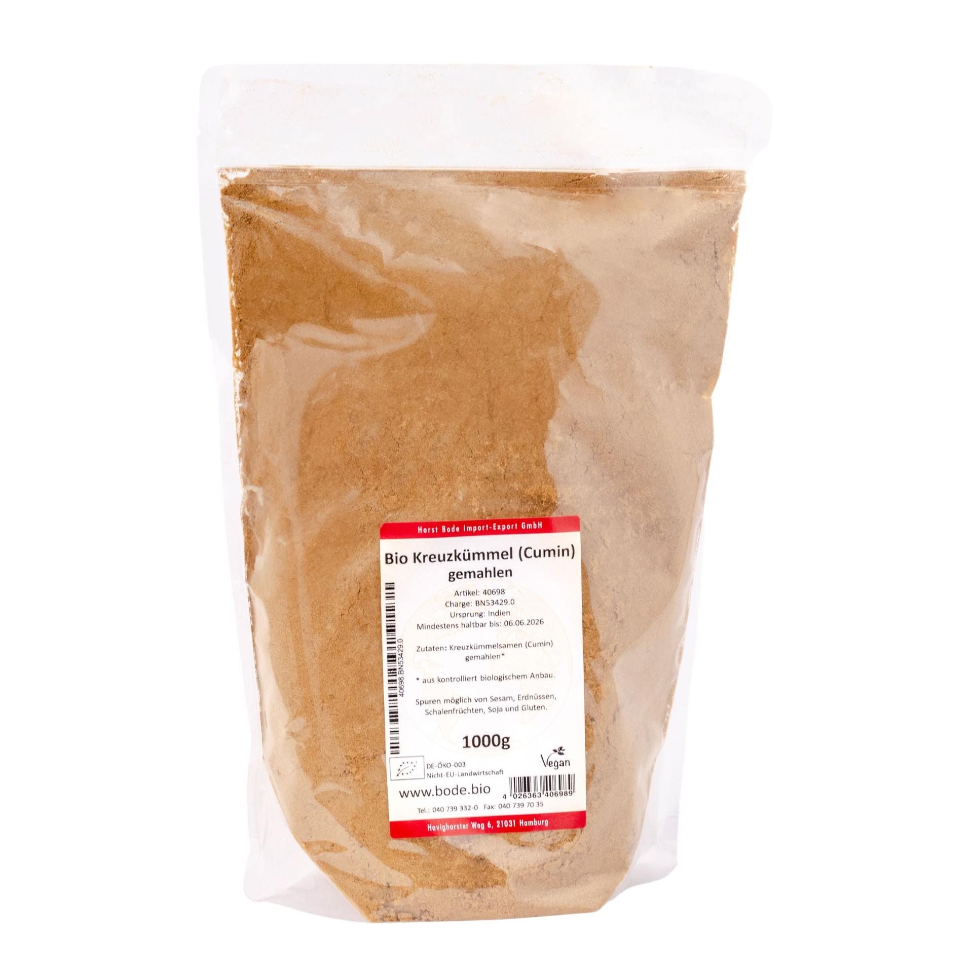 Mleté kmínko (Cumin) bio 1kg