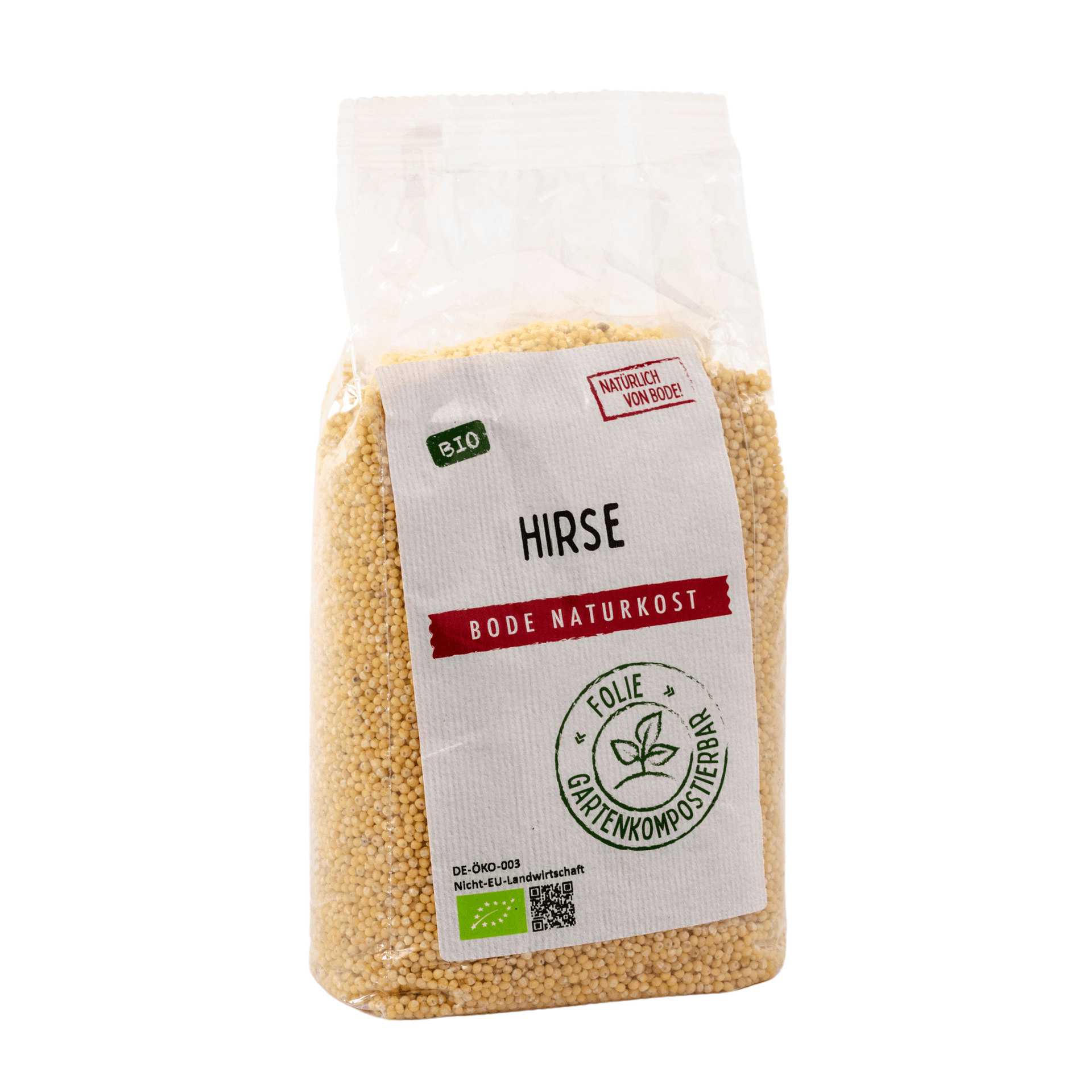 Proso bio, kompostovatelný pytel 6x500g