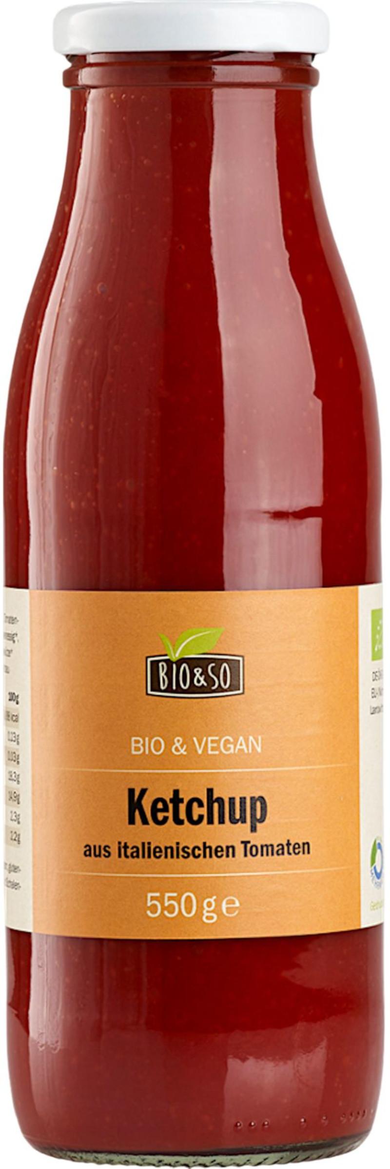 Bio Ketchup Bio&So 12x550g