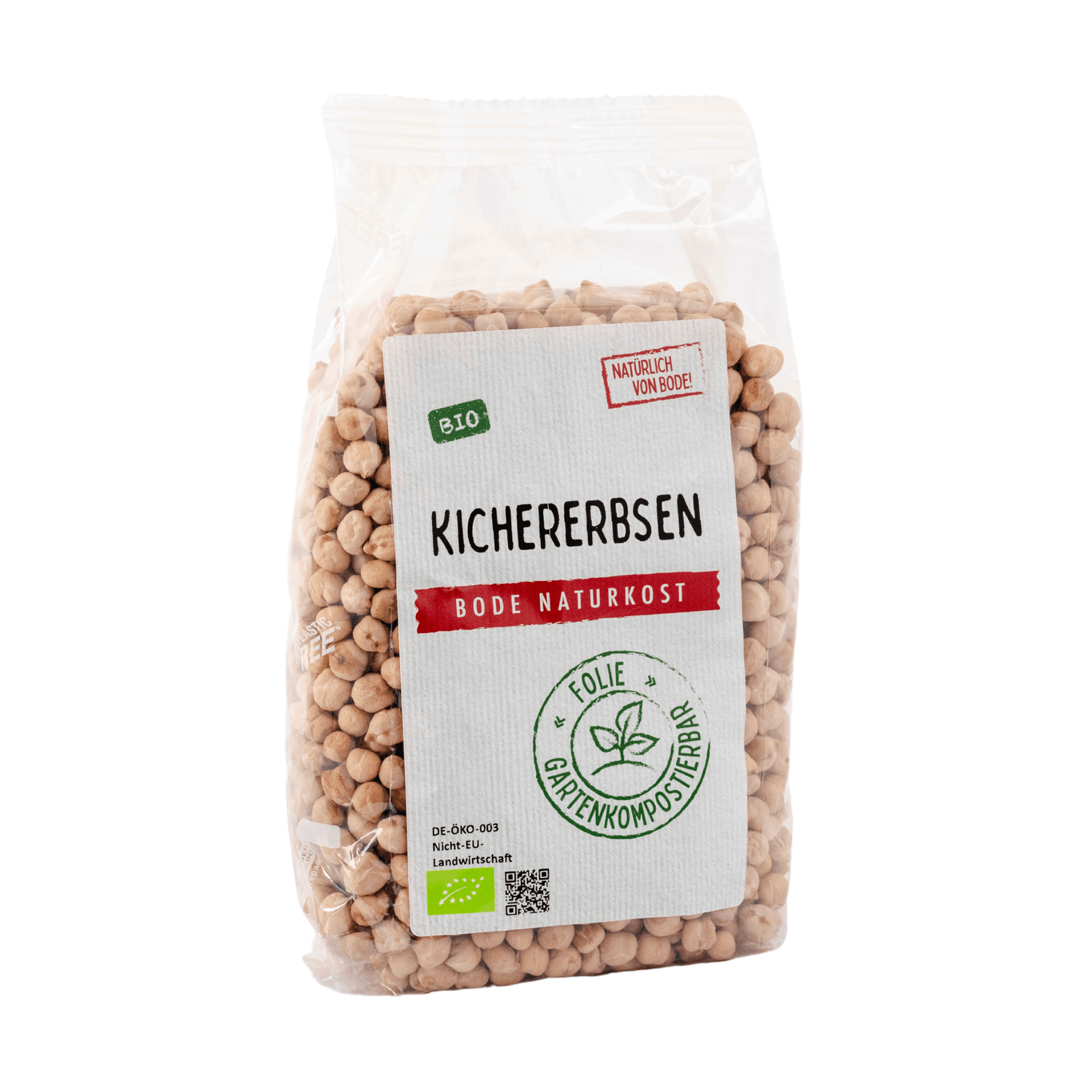 Cizrna bio, kompostovatelný pytel 6x500g