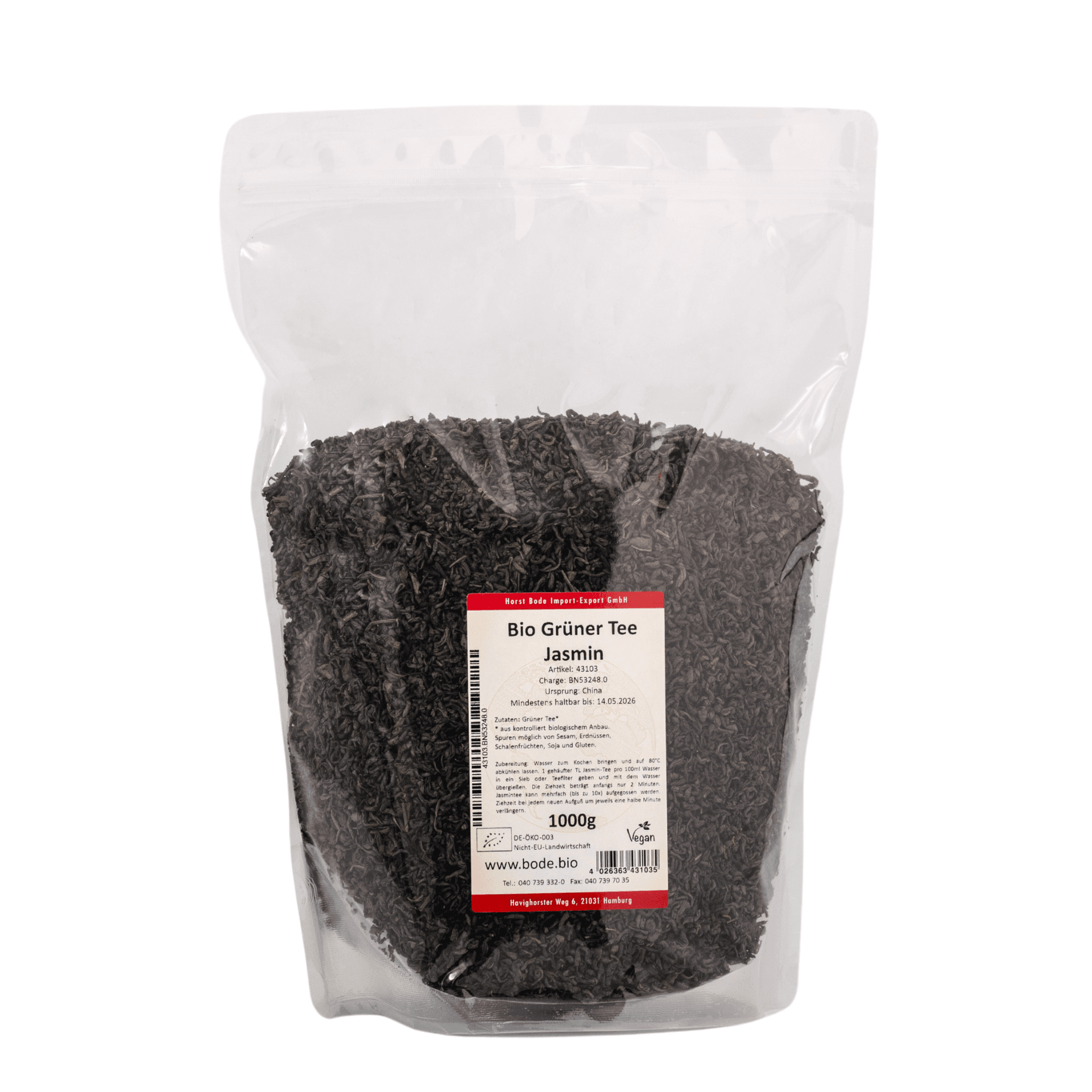 Jasmínový caj bio 1kg