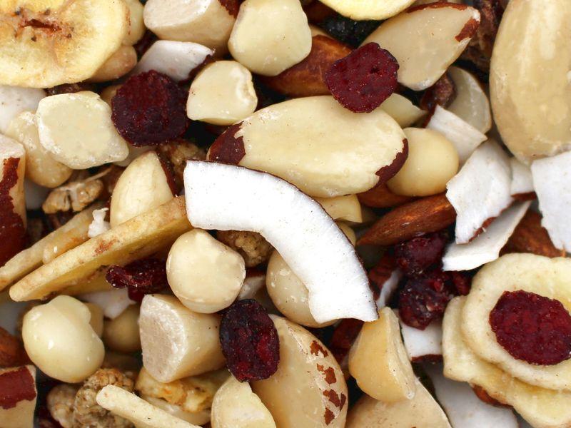 Luxusní ivot - Bio smes orechu a ovocná s macadamiovými orechy - bez hrozinek - 12.50kg