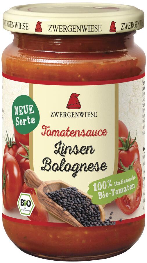 Bio rajcatová omácka s cockou Bolognese 6x340ml Zwergenwiese