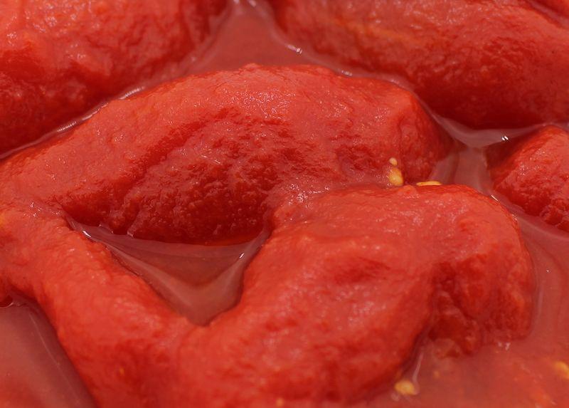 Bio loupané rajcata, plechová nádoba 12x400g, ATG 12x240g